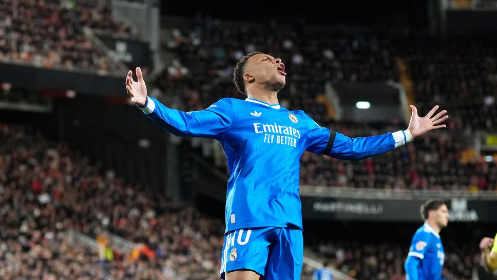 Реал Мадрид си свърши работата срещу Валенсия