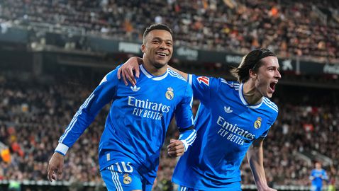  Реал Мадрид си свърши работата против Валенсия 