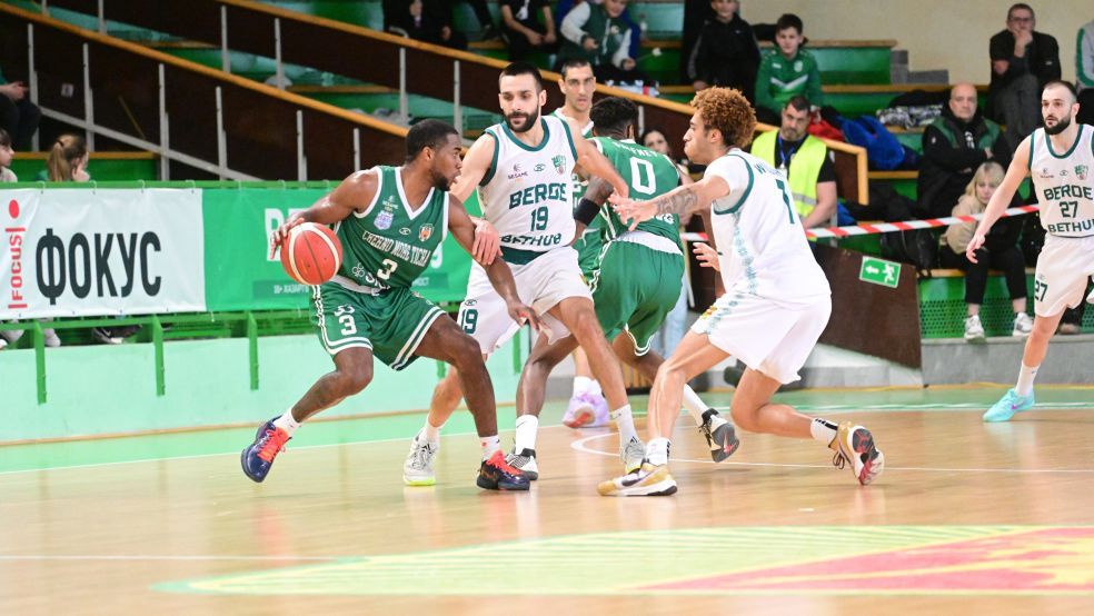 Черно море Тича излъга Берое в Стара Загора с кош в последната секунда