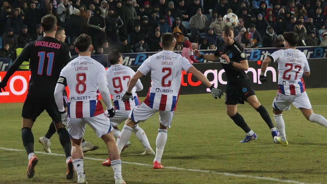 Гол на Милен Желев не спаси Оцелул срещу ФКСБ