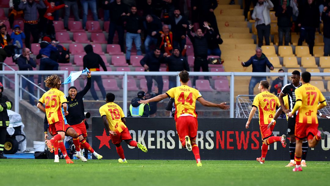 Пряк свободен удар донесе първи успех на Лече за годината