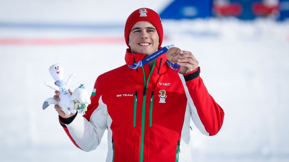 България на 13-то място по медали след втория ден на Милано – Кортина 2026