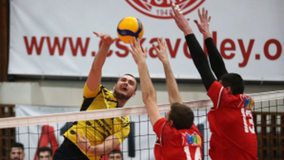 ЦСКА - Хебър 1:3