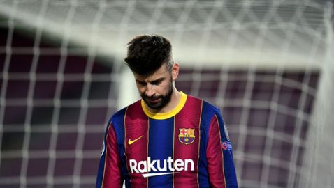 Пике и Гризман с нецензурни реплики един към друг по време на снощното фиаско