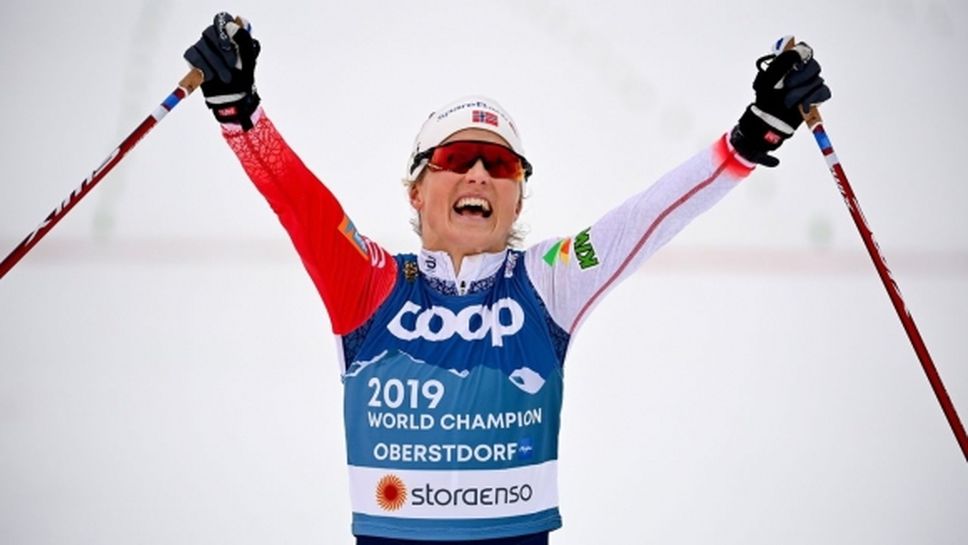Терезе Йохауг спечели световната титла в скиатлона