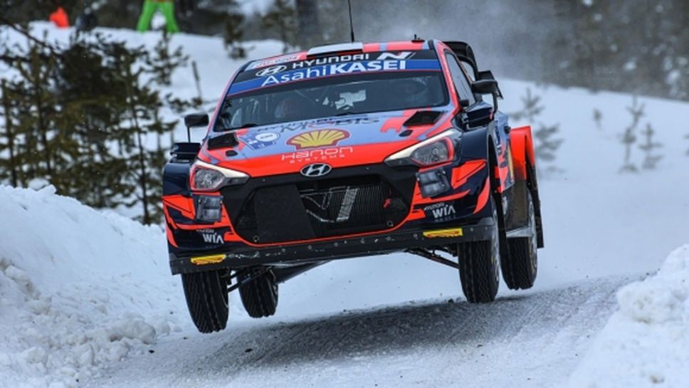 Танак записа първа победа за сезона във WRC след успех в Рали Арктик Финландия