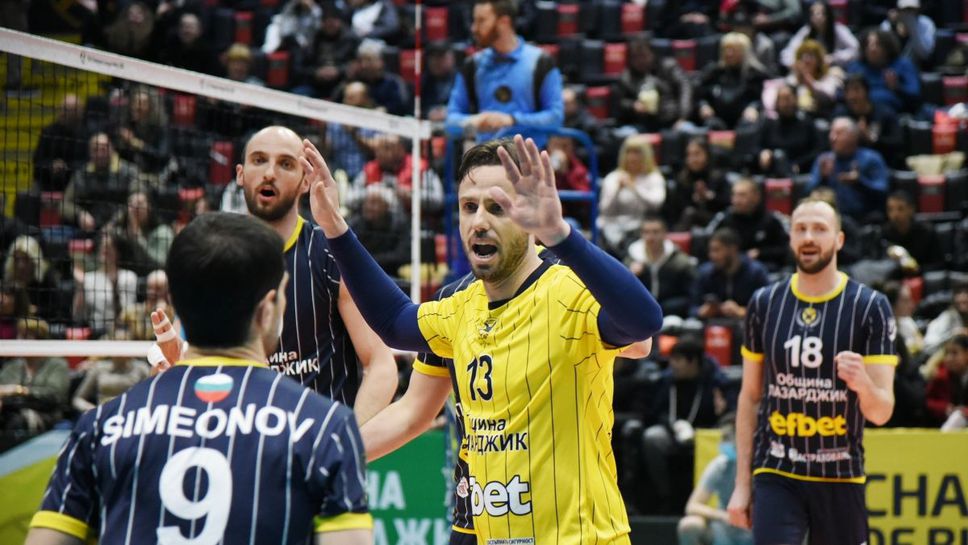 Шампионът Хебър (Пазарджик) с две контроли срещу Монтана 🏐