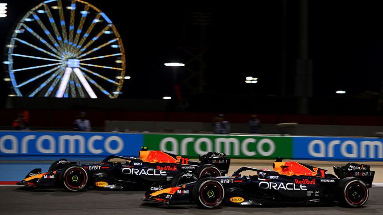 Серхио Перес който днес ще стартира от полпозишъни в Гран