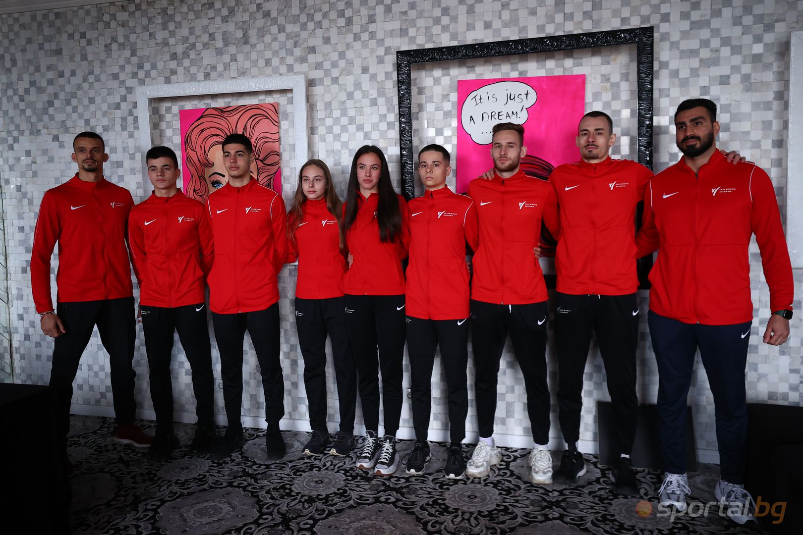 Представяне на българския национален отбор по таекуондо за предстоящите олимпийски квалификации