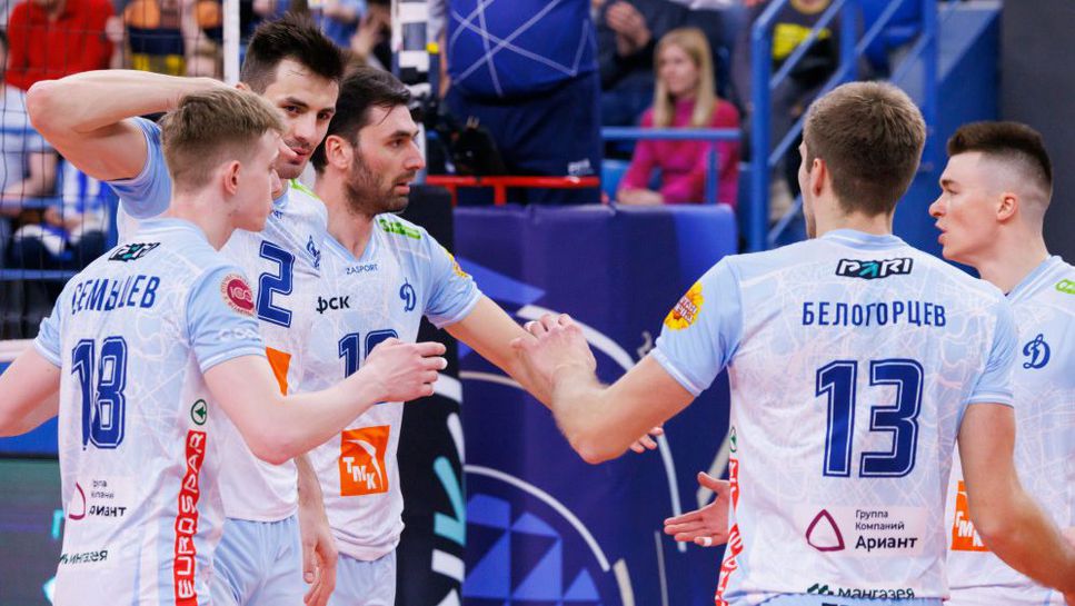 Цветан Соколов с 18 точки, Динамо (Москва) с 3-а поредна победа в Русия