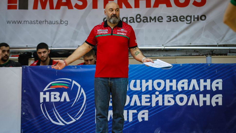 Франческо Кадеду: В мача с Хебър видях това, което искам от самото начало – минимизиране на грешките