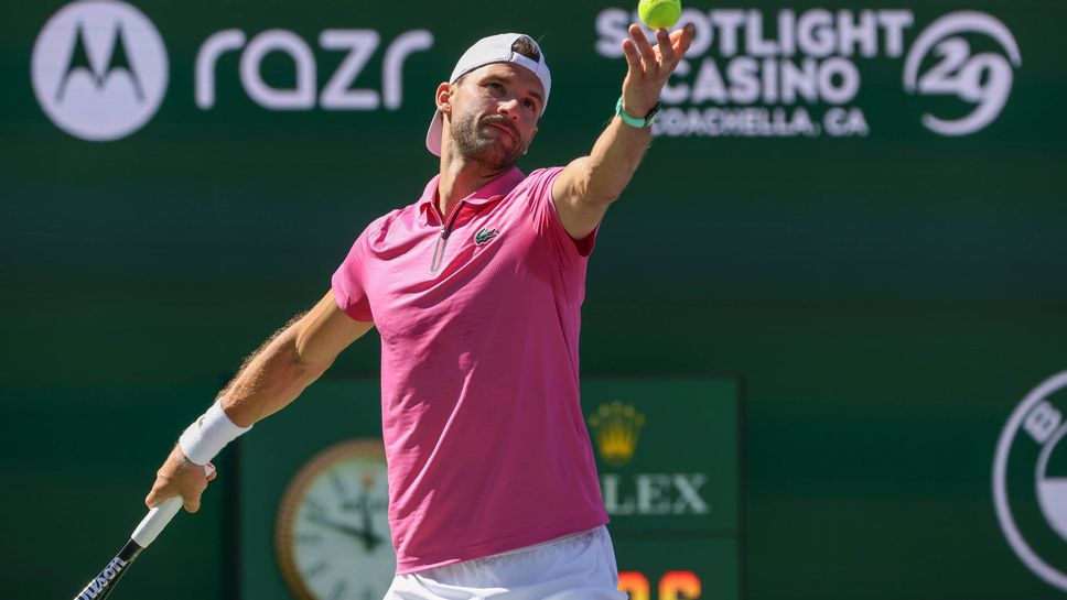 Григор Димитров срещу Карлос Алкарас: Започна втория сет