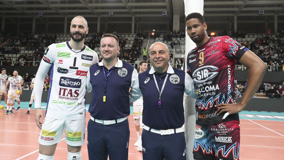 Дербито на Италия: Тренто, с Матей Казийски, срещу непобедения Перуджа на живо по MAX Sport 1