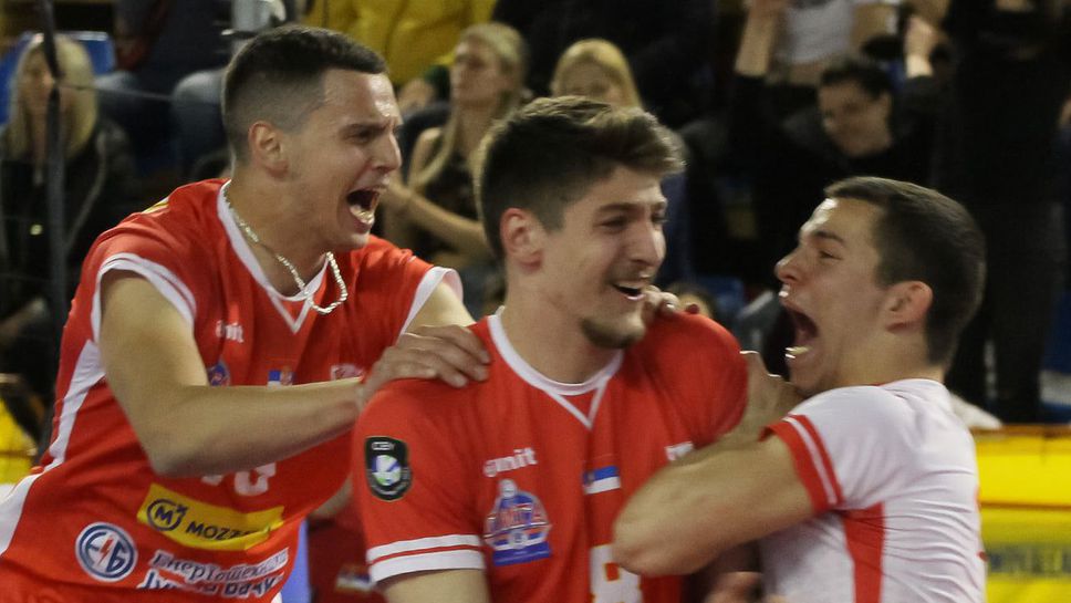 Радослав Парапунов и Войводина поведоха във финала в Суперлигата на Сърбия 🏐
