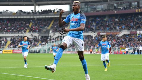  Осимен: Наполи промени живота ми, няма по какъв начин да бъда по-щастлив тук 