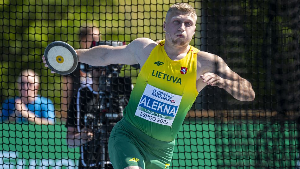 Миколас Алекна подобри европейския рекорд за младежи под 23 г.