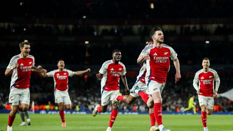  Арсенал съвсем отстрани Реал Мадрид след изумителни голове 