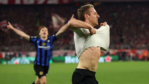  Интер постави завършек на непобедимата серия на Байерн по допустимо най-болезнения метод 