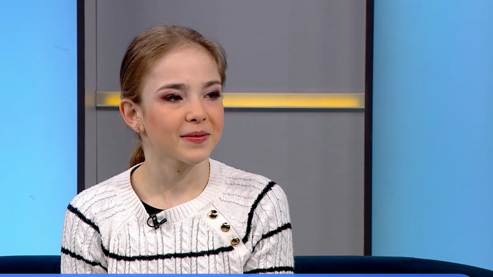 Най добрата българската състезателка по художествена гимнастика Стилияна Николова беше специален