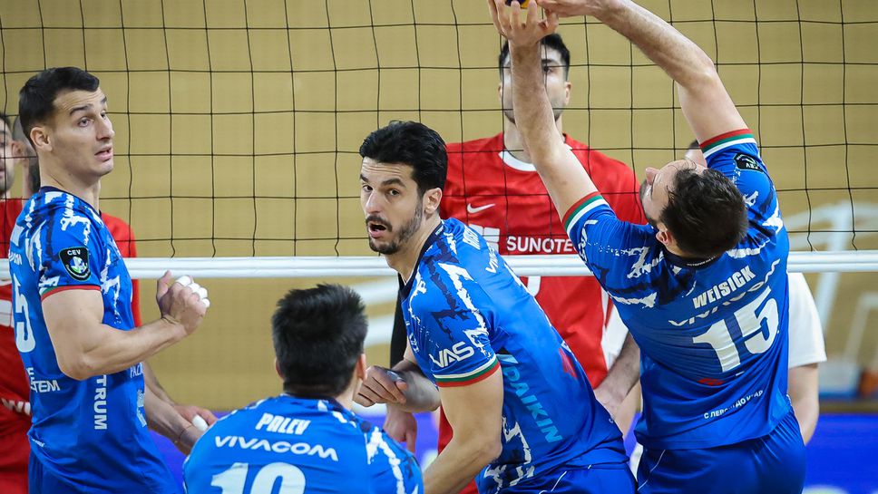 Левски обърна ЦСКА и е на победа от финал в efbet Супер Волей