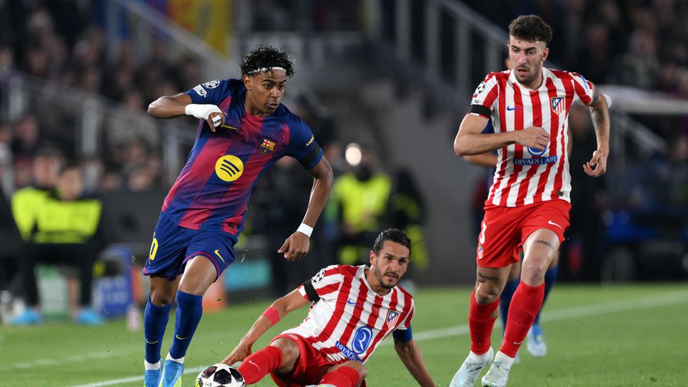 Барселона 0:0 Атлетико Мадрид, ранни шансове и за двата отбора