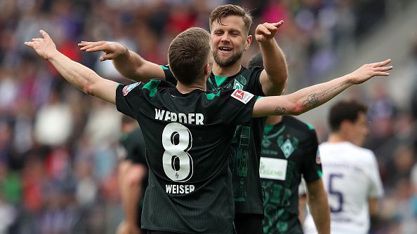 Вердер е на точка от завръщане в Бундеслигата след 3:0 срещу Ерцгебирге Ауе