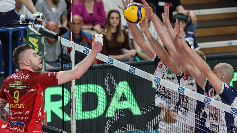 Шампионът на Италия по волейбол при мъжете Кучине Лубе Чивитанова