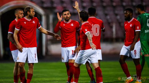  ЦСКА - София громи за завършек на постоянния сезон, Назон заби хеттрик 