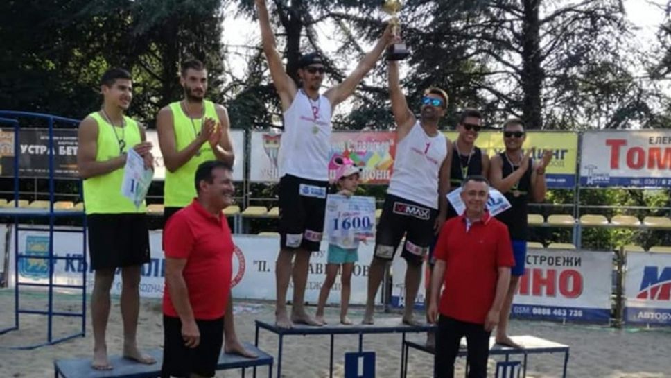 Николай Колев и Константин Митев се плажни шампиони на България