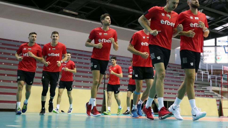 Българският национален отбор по волейбол ще играе контролни срещи с Белгия