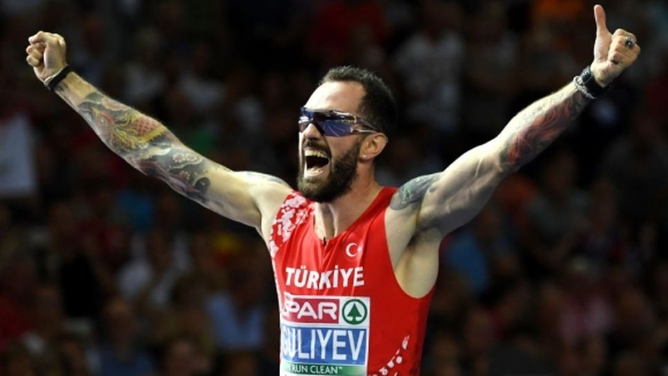 Смазващо превъзходство на Гулиев за европейското злато на 200 м