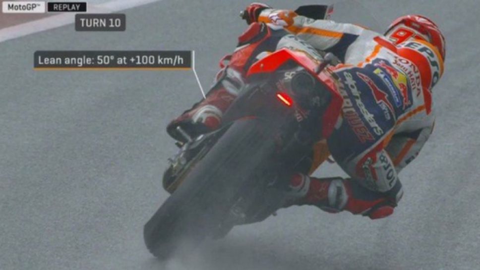 Маркес оглави провалената втора тренировка от MotoGP