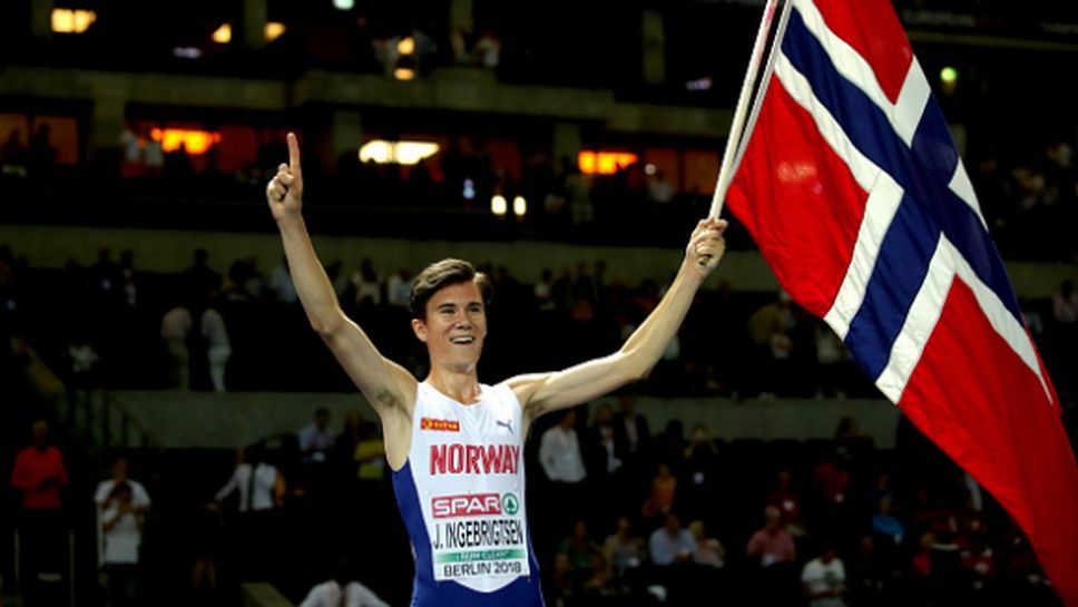 17-годишен норвежец стана шампион на 1500 метра
