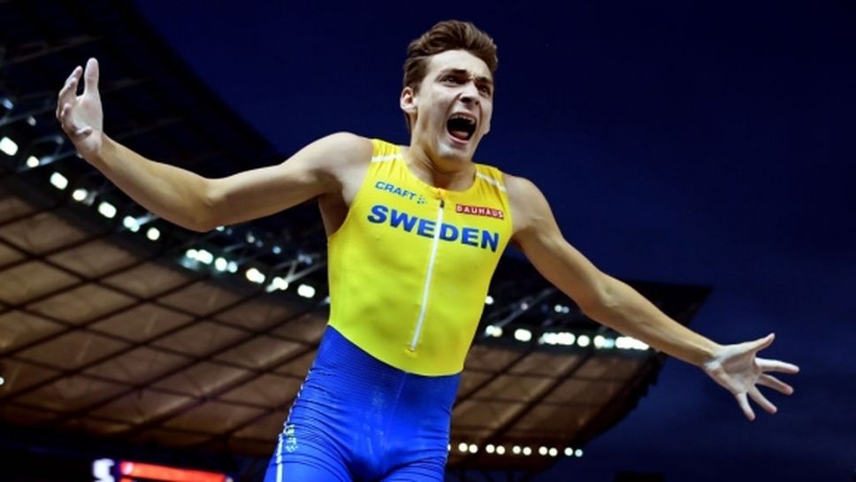 Дуплантис шампион на Европа в овчарския скок след луд финал с 3 световни рекорда