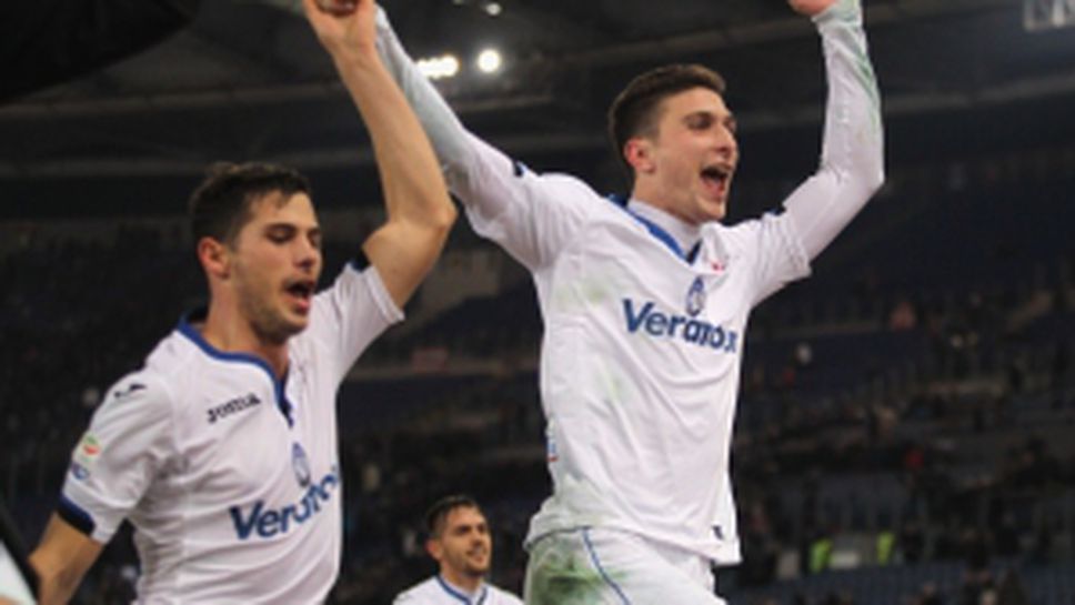 Рома на колене на "Олимпико" пред Аталанта