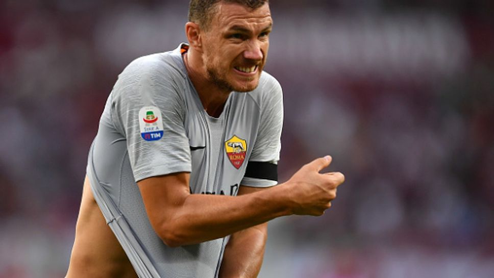 Труден, но сладък старт за Рома след страхотен гол на Джеко (видео)