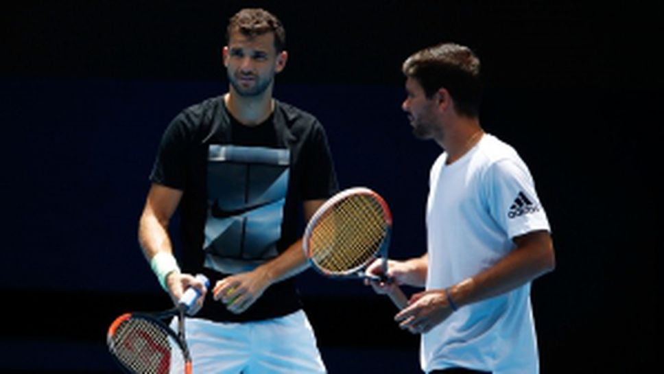 Григор тренира в Мелбърн