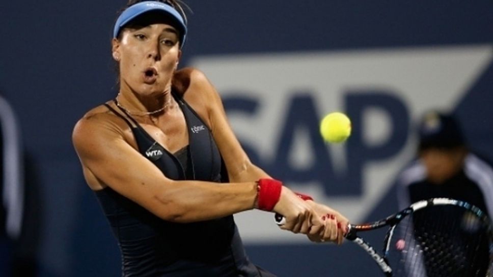 Французойка спря Елица Костова на US Open