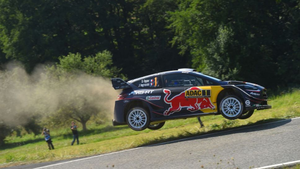 Ожие подписва последния си контракт във WRC