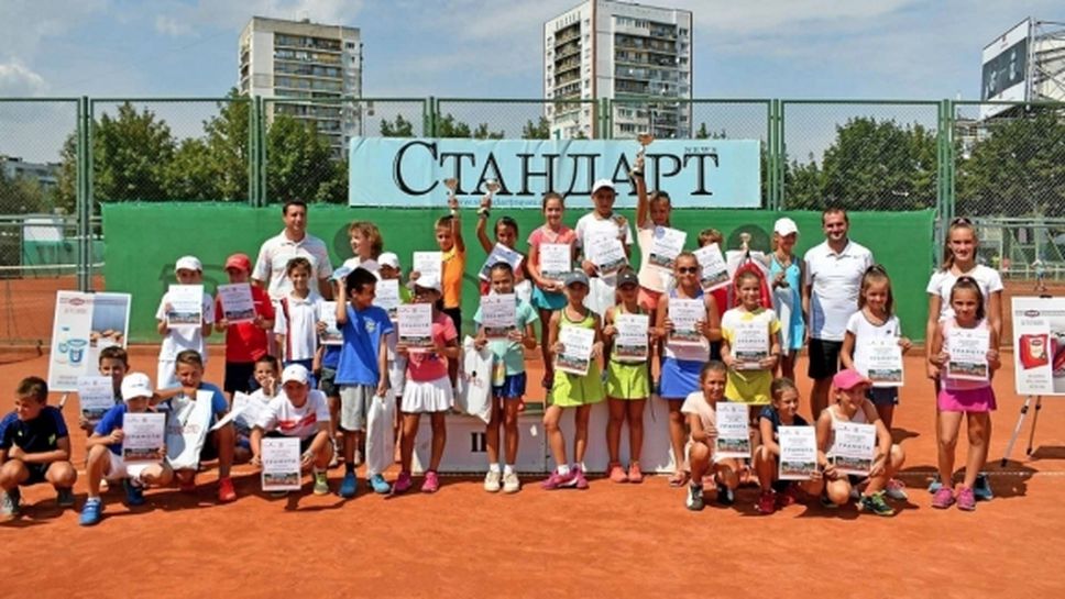 Иван Иванов и Златина Ангелова са шампиони на Мастърса за 10-годишните таланти