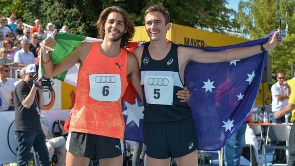 Австралийски успех в скока на височина в Еберщат, Тамбери с личен рекорд за сезона