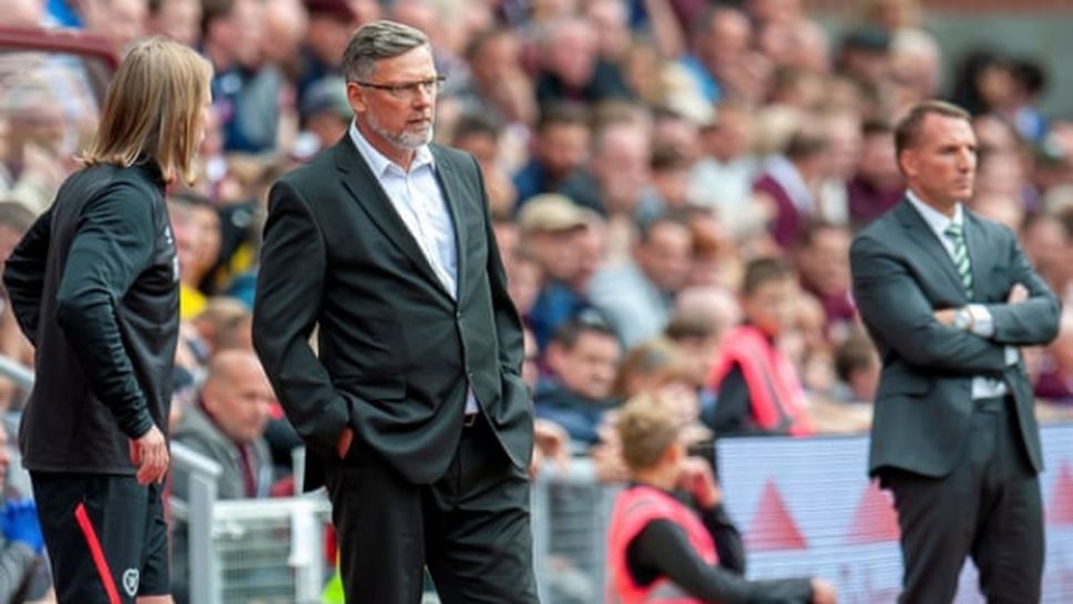 Мениджърът на Хартс постъпи в болница