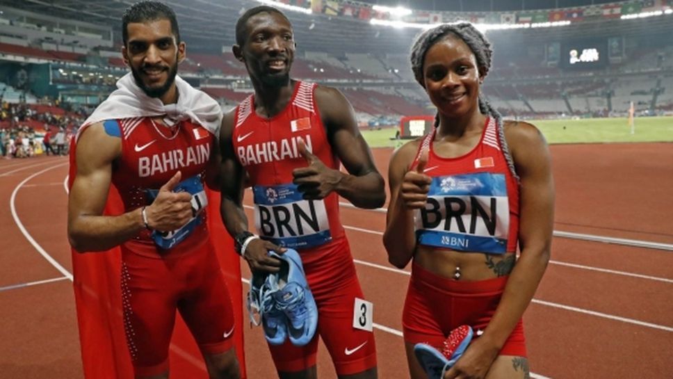 Бахрейн е първият шампион в смесената щафета 4х400м в Азиатските игри