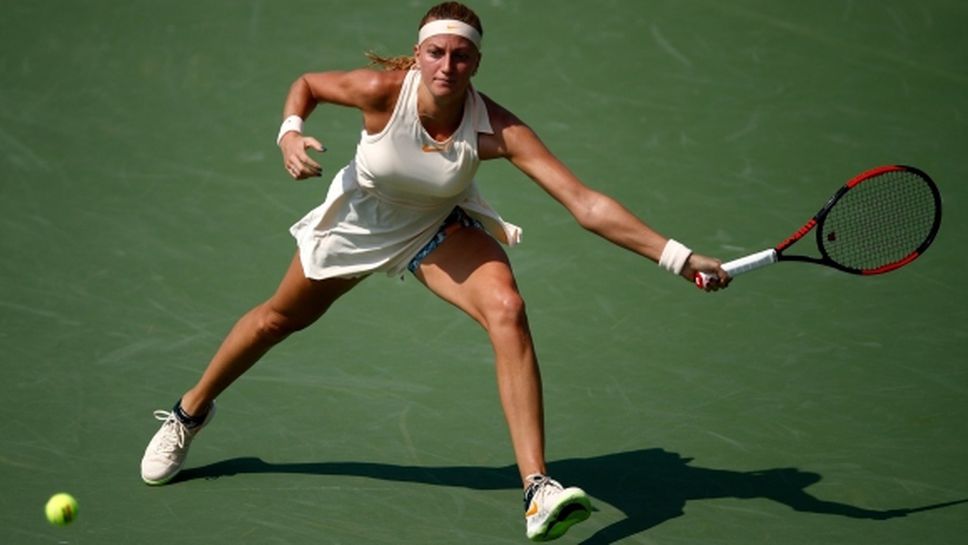 Квитова е в трети кръг на US Open за девети път