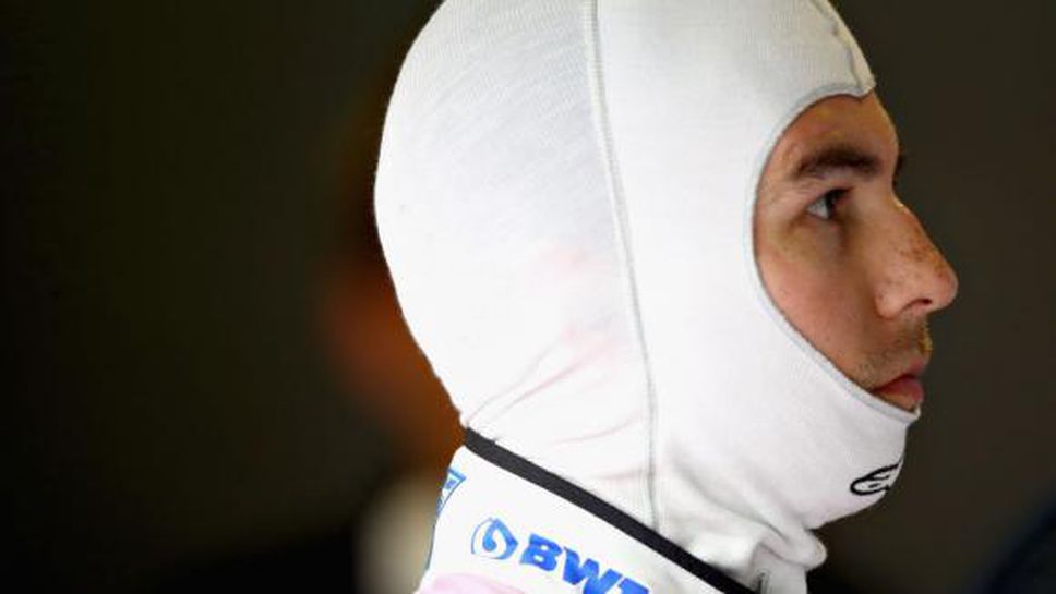 Перес най-бърз на мокро в първата свободна тренировка в Италия