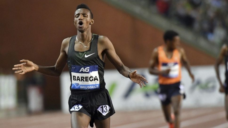 18-годишният Барега излезе на четвърто място във вечната ранглиста на 5000 метра
