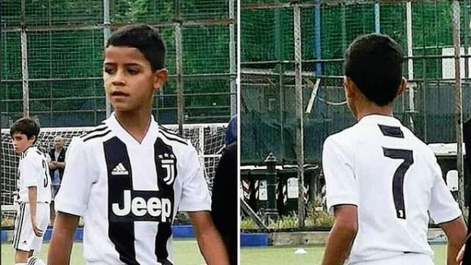 Синът на Кристиано наниза 4 гола в дебюта си за Юве