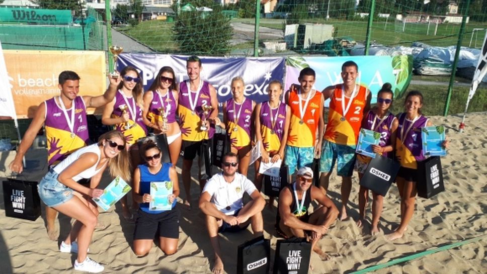 Стефан Торбов и Николай Тренчев стъпиха на върха в шампионския турнир от Beach Volley Mania