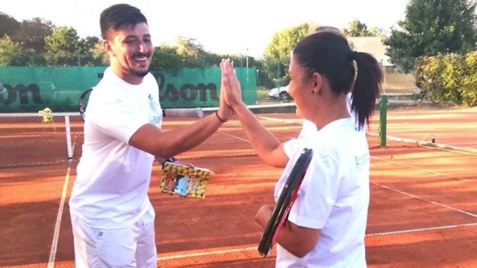 Кметът на община Каварна Нина Ставрева взе участие в Открития урок по тенис на корт