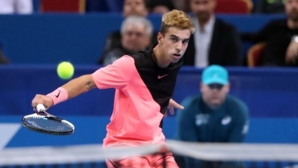 Адриан Андреев се класира за втория кръг на двойки на US Open за юноши